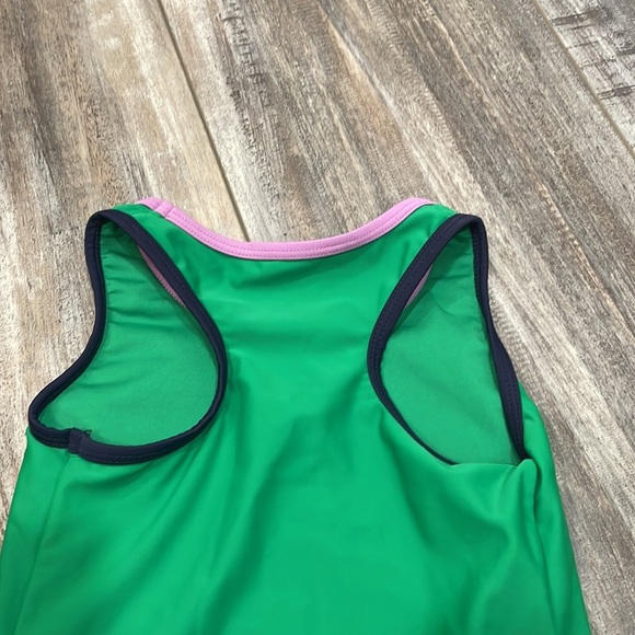 Primary Green Swimsuit size 6-7 - Picture 4 of 6